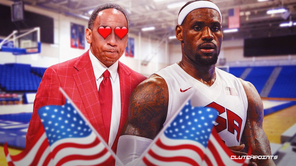 Team USA Stephen A. Smith vehemently supports LeBron James playing in