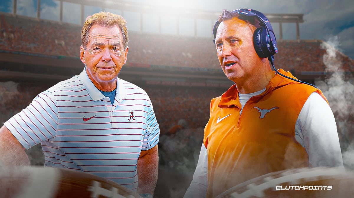 Nick Saban, Texas football, Alabama football, Quinn Ewers, Jalen Milroe