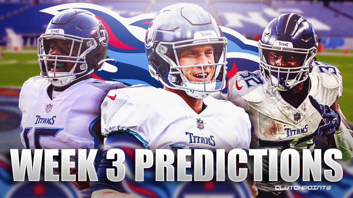 Titans, Titans Week 3, Titans Browns Predictions, Browns, Titans Browns
