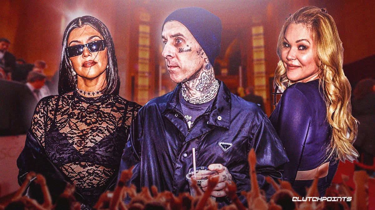 Travis Barker Shanna Moakler Kourtney Kardashian