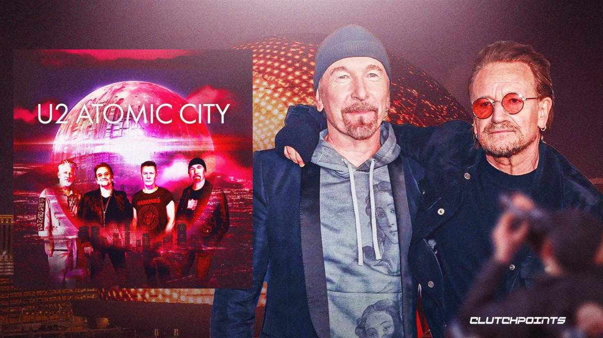 U2, Atomic City, Sphere, The Edge, Bono