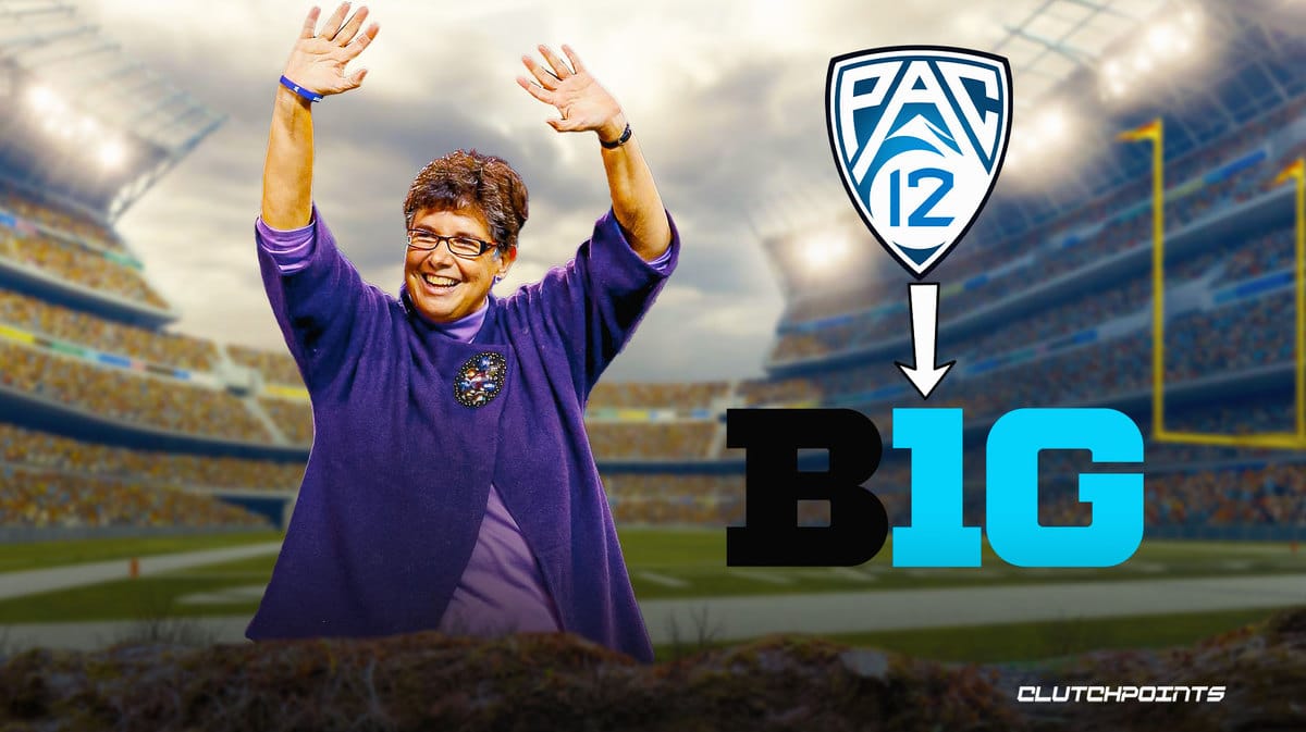 Washington, Ana Mari Cauce, Pac-12 conference, Big Ten conference, Huskies