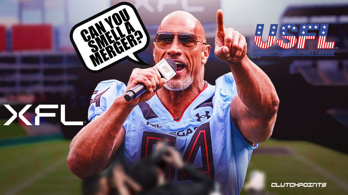 XFL, USFL, Dwayne "The Rock" Johnson