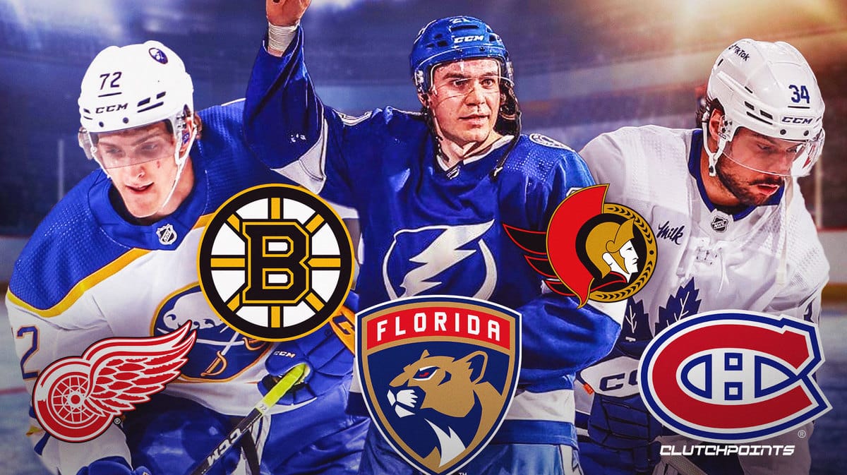Maple Leafs, Sabres, Lightning, Red Wings, Atlantic Division