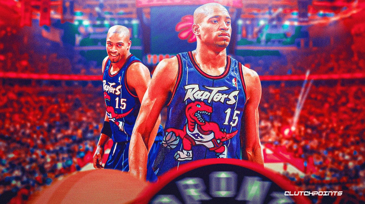 2003-04 Toronto Raptors Carter 15 Alternate Jersey