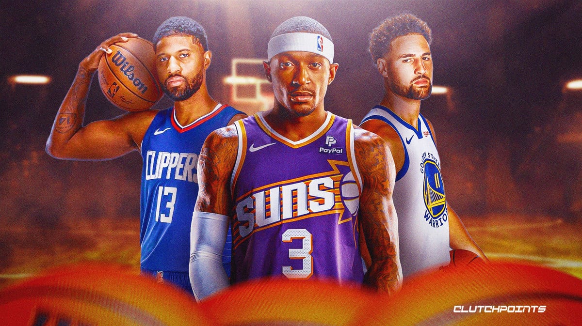 Bradley Beal, Paul George, Klay Thompson, Zach LaVine, Devin Booker, Highest paid shooting guards 2023-24