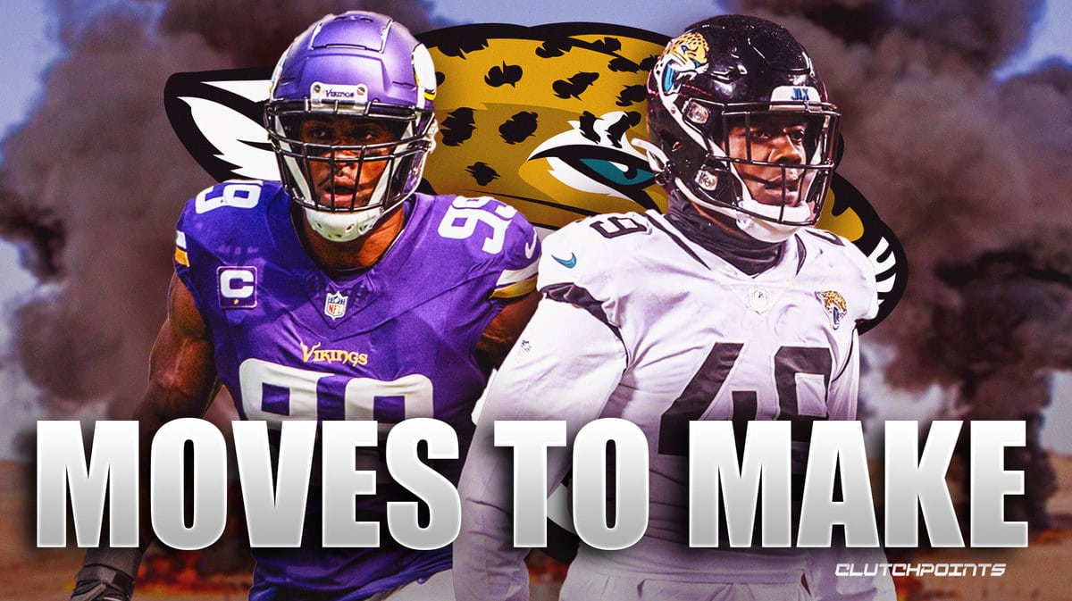 Jaguars, Jaguars trade, NFL trade deadline, Danielle Hunter, K'Lavon Chaisson