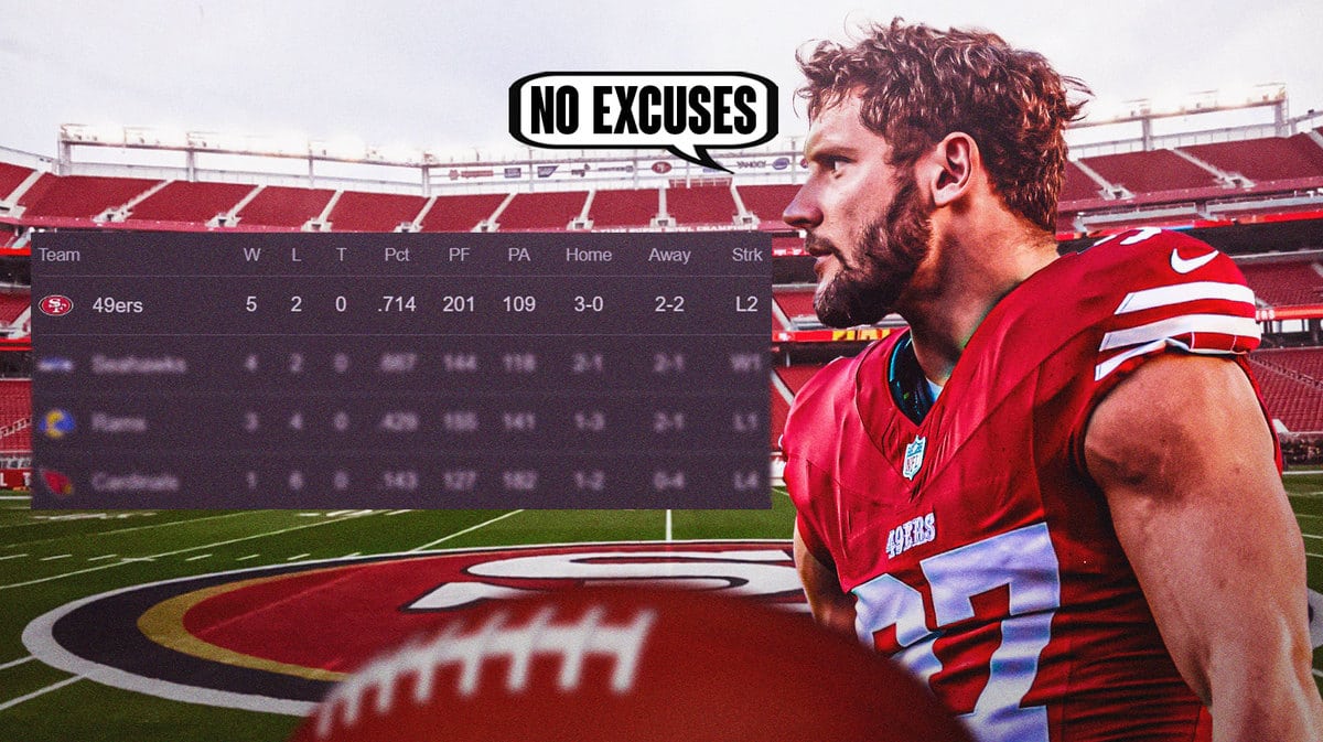 Nick Bosa says there are no excuses for his slow start