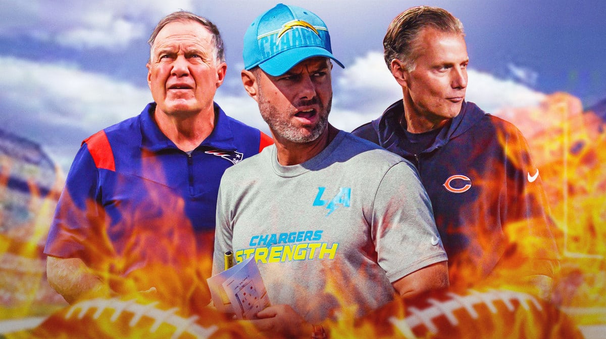 Brandon Staley, Bill Belichick, Matt Eberflus, Ron Rivera fire