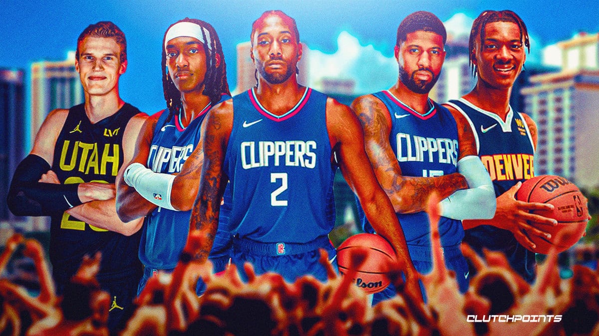 Clippers, Bones Hyland, Kawhi Leonard, Paul George, Jazz, Terance Mann