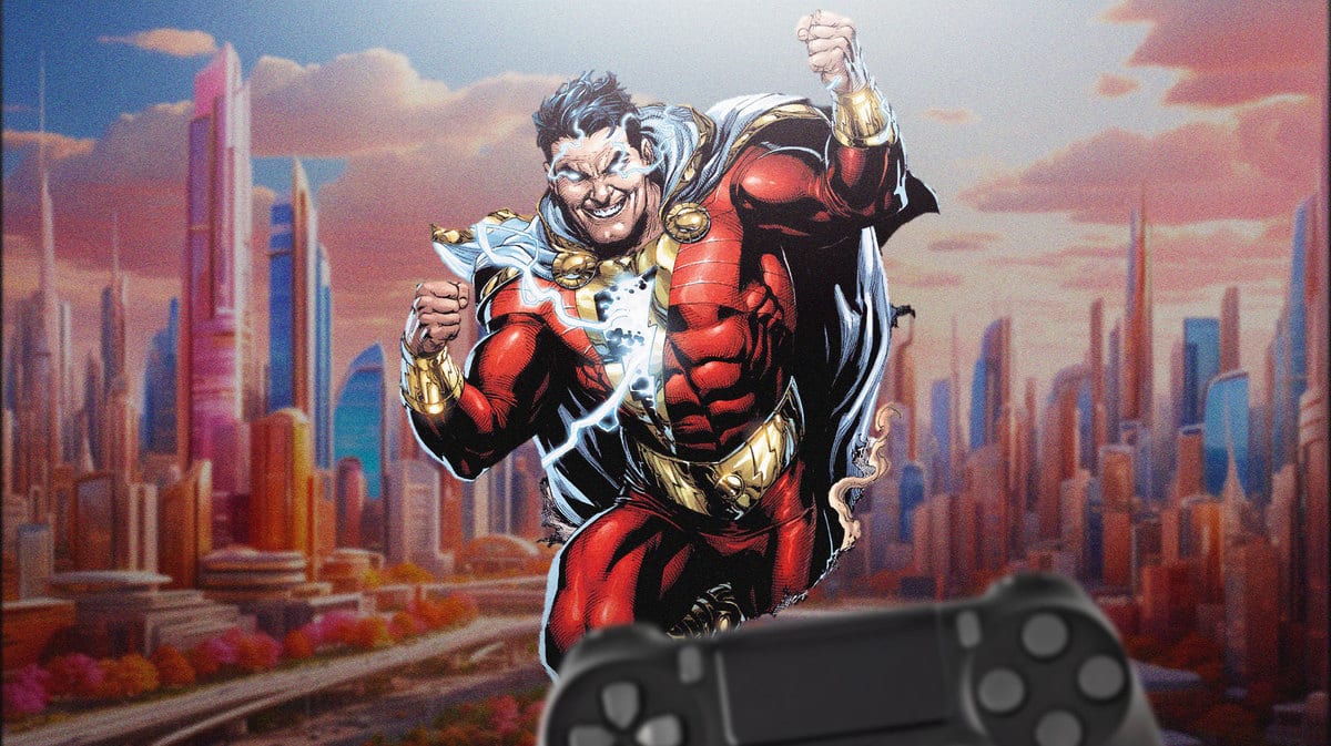 Shazam with a PlayStation controller