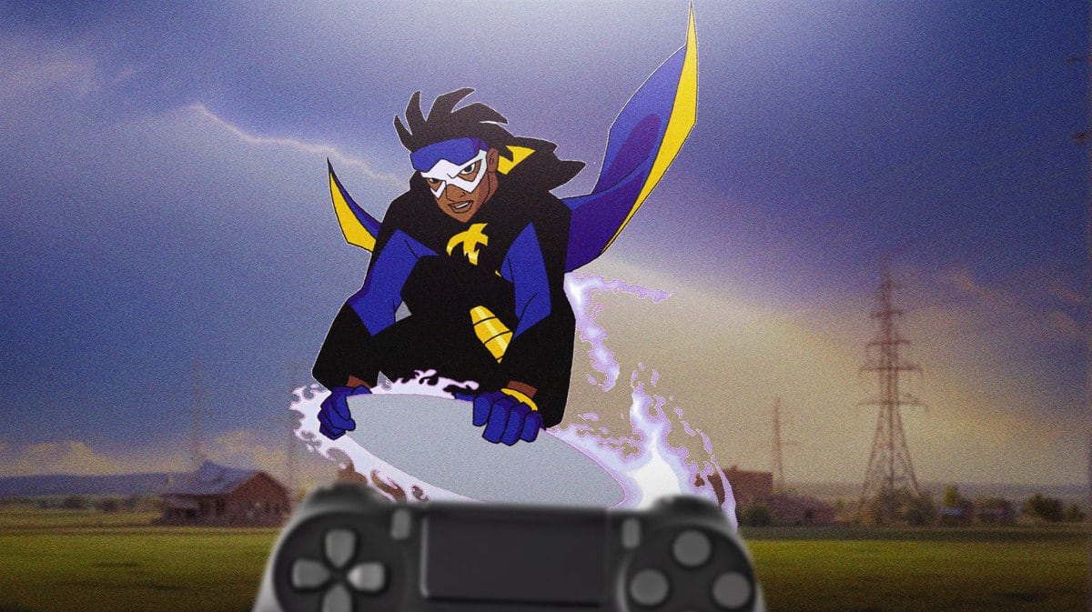 Static Shock with PlayStation controller