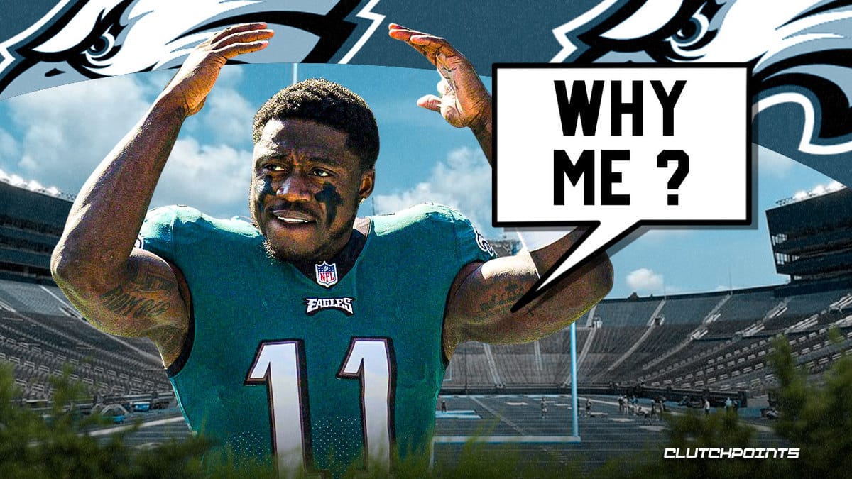 AJ Brown, AJ Brown drug test, Eagles, Commanders, Jalen Hurts
