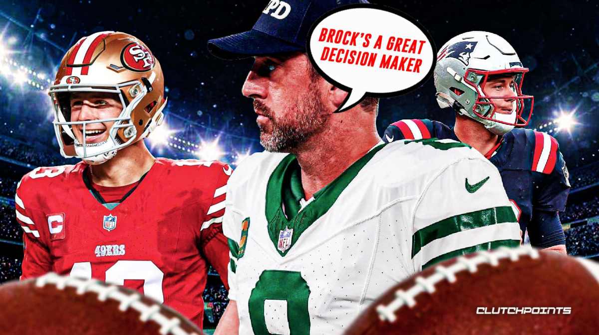 Aaron Rodgers, Mac Jones, Jets, 49ers, Brock Purdy