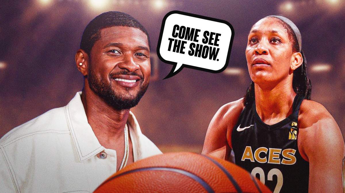 Aces, WNBA Finals MVP, A'ja Wilson, Usher