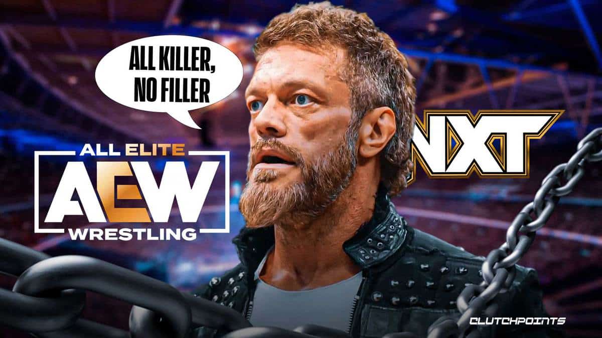 Adam Copeland, Edge, AEW, NXT, Luchasaurus, Christian Cage