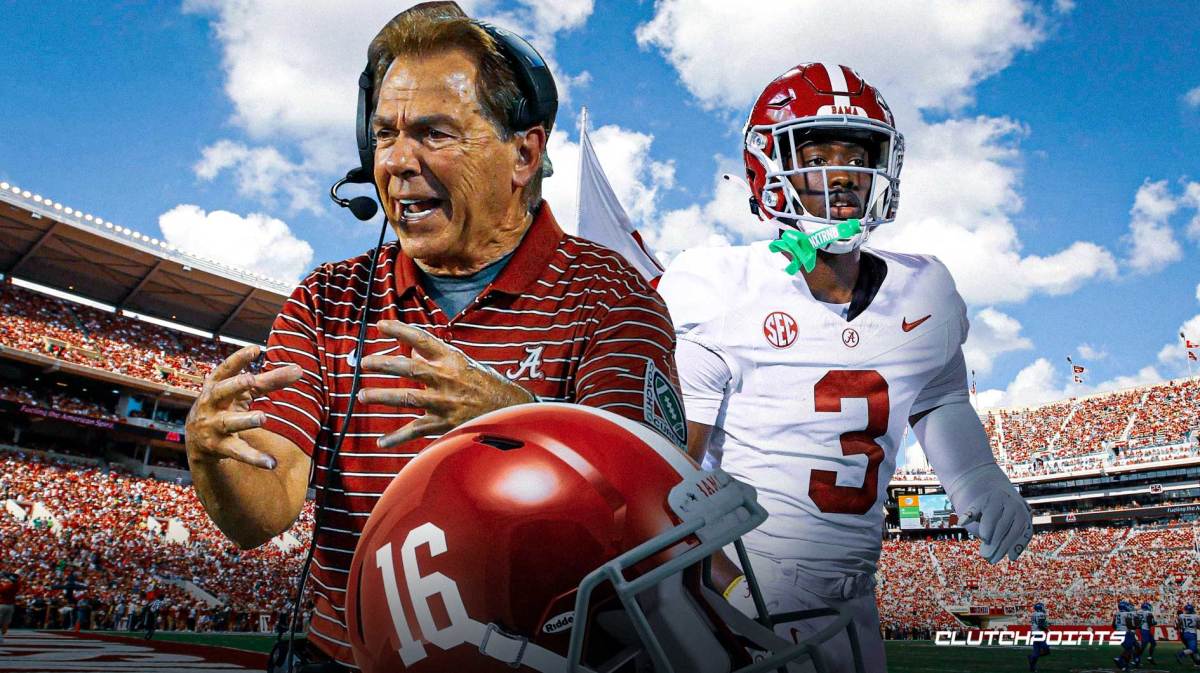 Alabama football, Terrion Arnold, Crimson Tide, Nick Saban, Texas A&M football