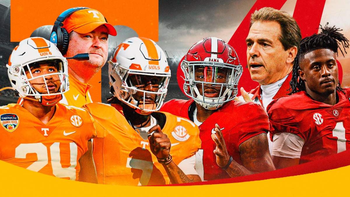 Alabama Tennessee, Alabama Football, Tennessee Football, Nick Saban