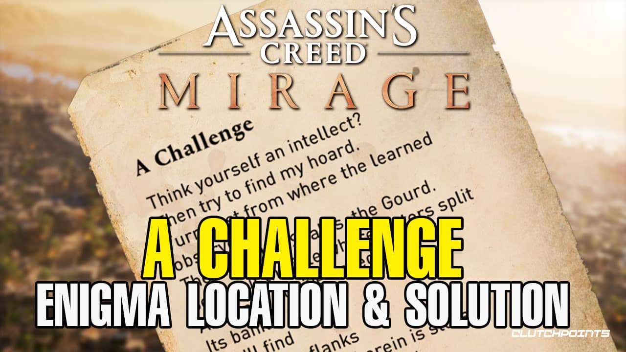 Assassins Creed Mirage A Challenge Enigma Solution Guide 9512