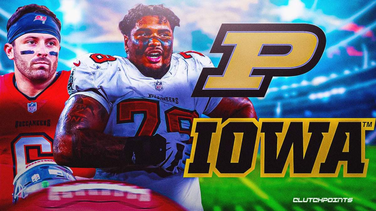 Baker Mayfield, Purdue-Iowa, Buccaneers, Bucs, Tristan Wirfs