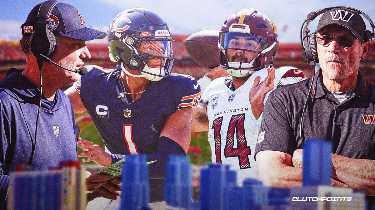 Bears, Commanders, Matt Eberflus, Justin Fields, Sam Howell, Ron Rivera