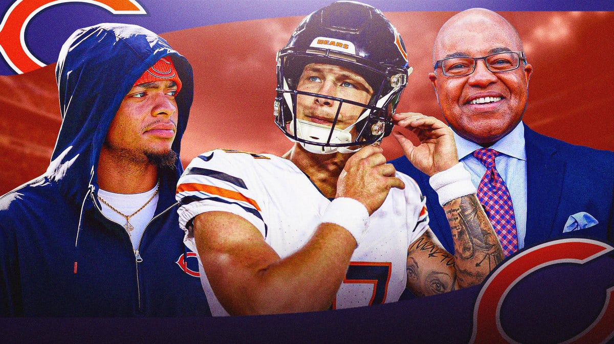 Mike Tirico sums up rise of Bears' Tyson Bagent, as Justin Fields remains sidelined
