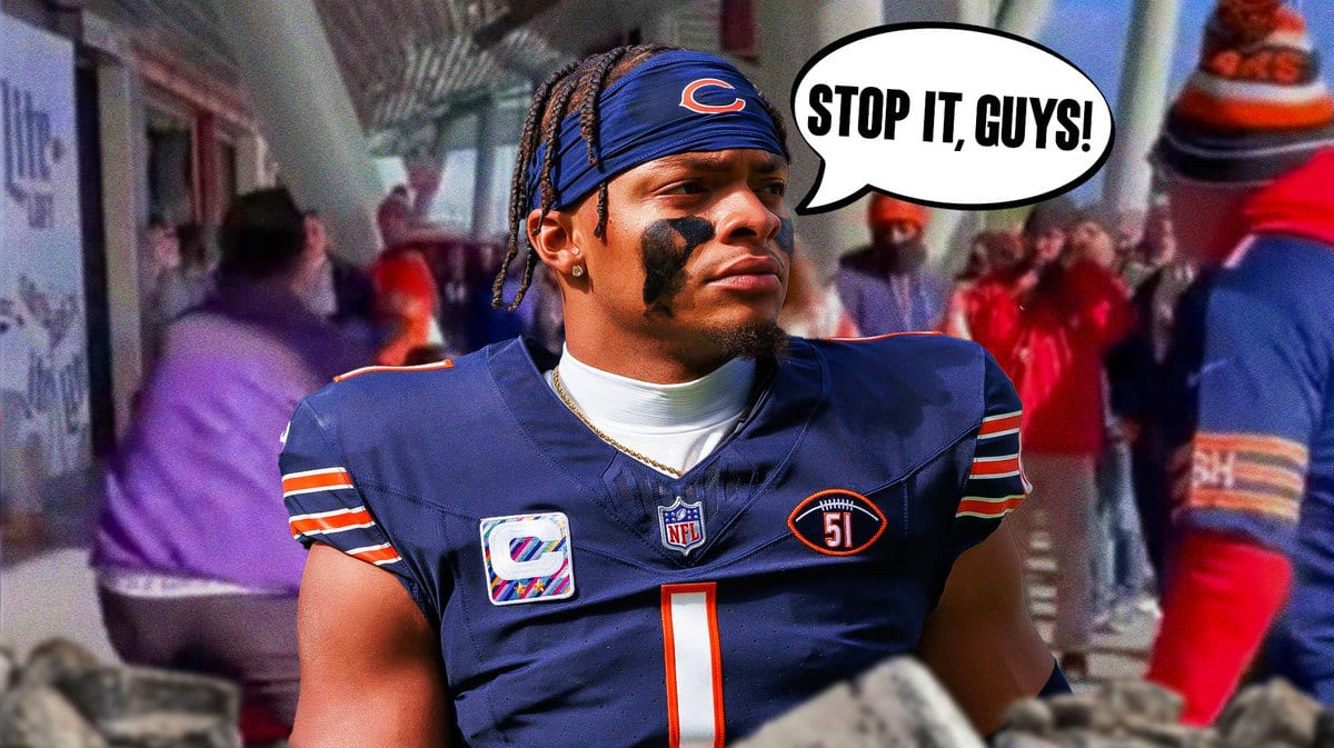 Justin Fields, Bears, Justin Fields Bears, Soldier Field, Vikings