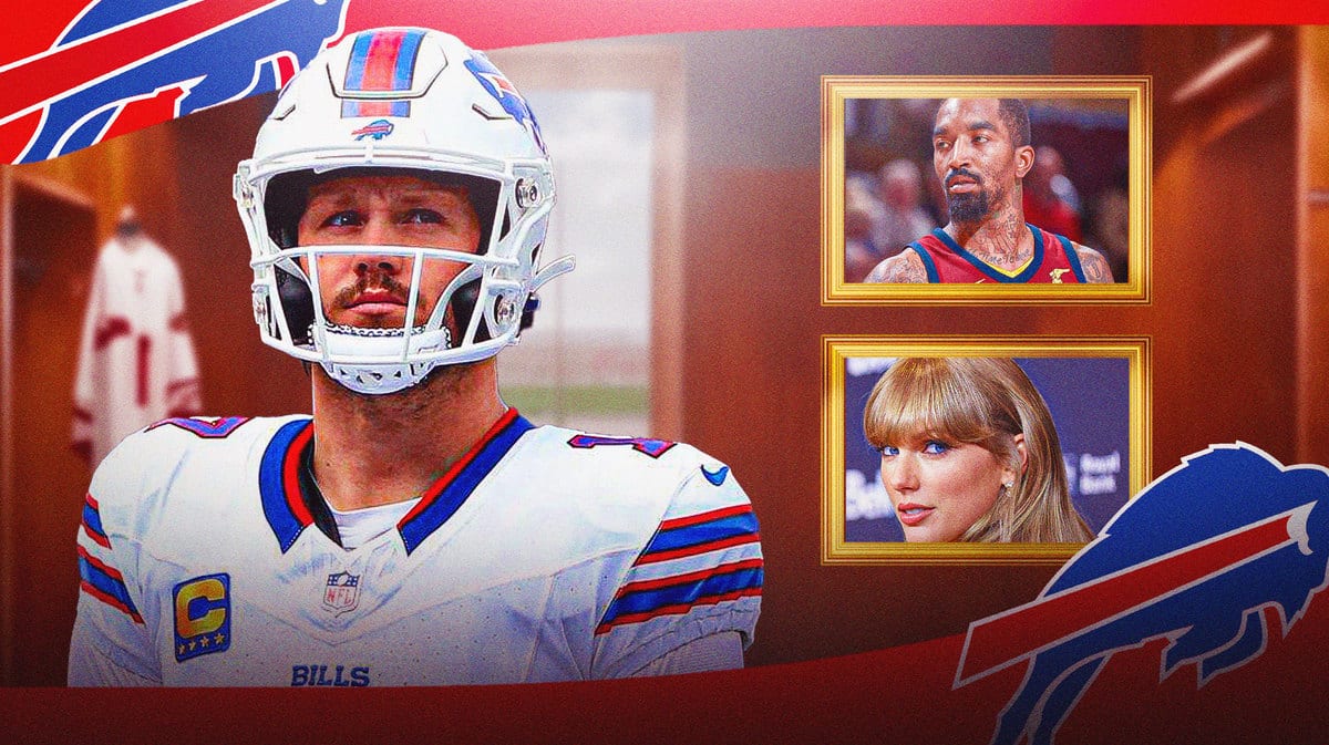 Josh Allen was calling out JR Smith on Thursday, not Taylor Swift