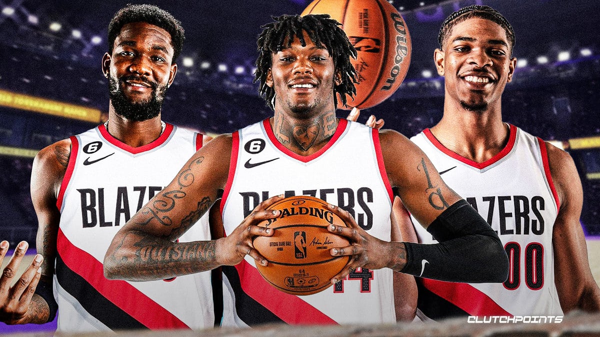 Deandre Ayton, Robert Williams, Scoot Henderson, Portland Trail Blazers