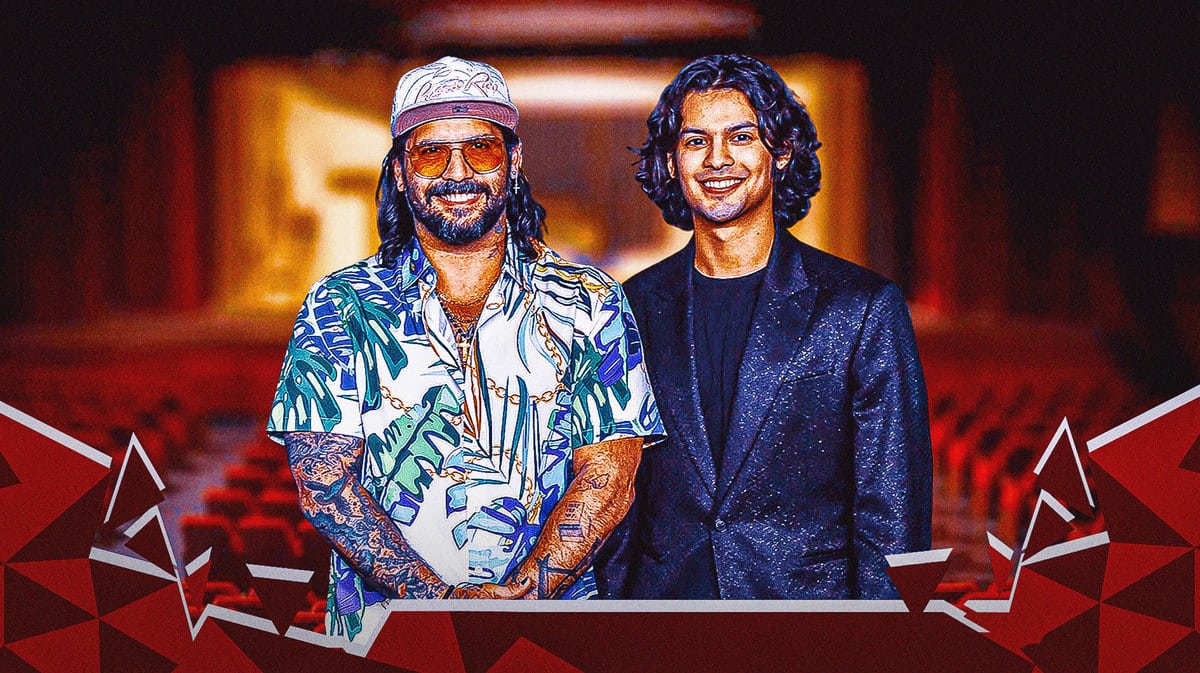 Jaime Reyes with director Ángel Manuel Soto