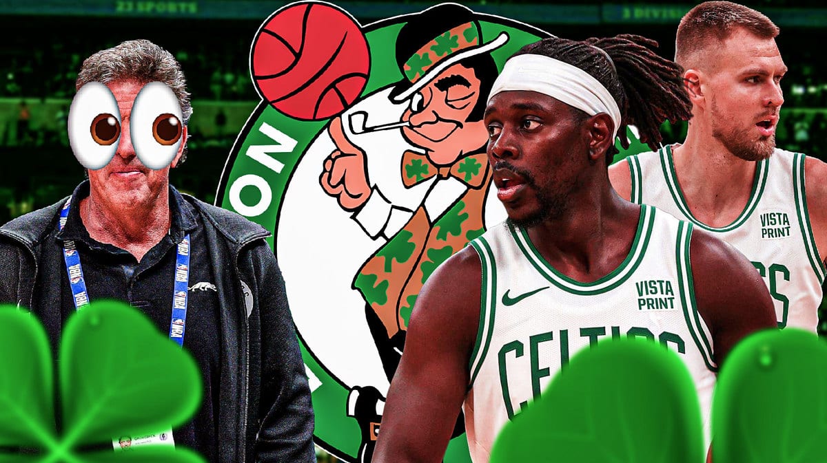 Celtics owner looking at new roster additions Kristaps Porzingis and Jrue Holiday