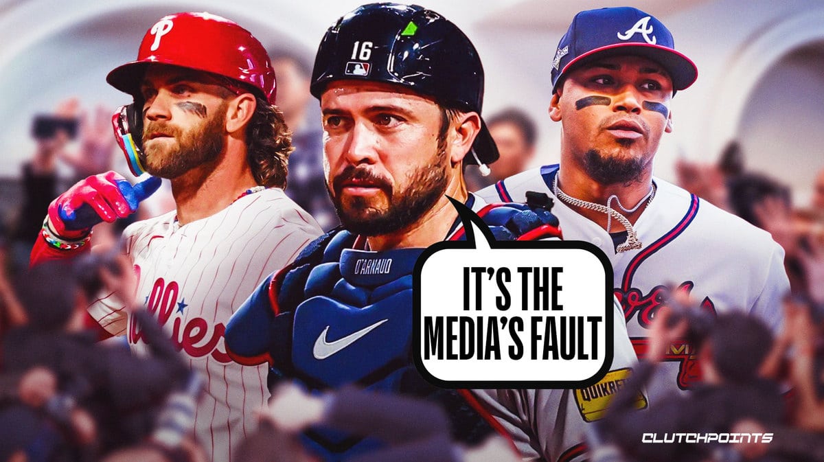 Braves, Travis d'Arnaud, Orlando Arcia, Bryce Harper, Braves Phillies
