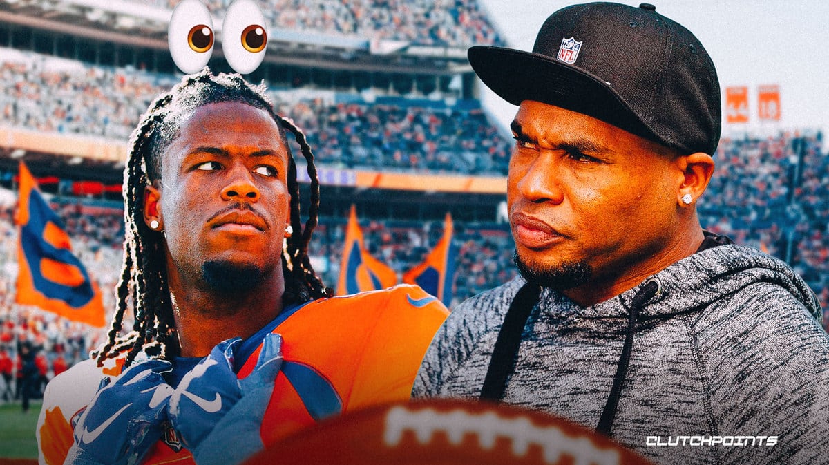 Jerry Jeudy and Steve Smith Sr.,