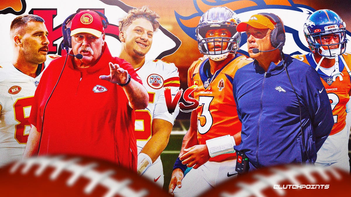 Broncos Chiefs, Kansas City Chiefs, Denver Broncos, Patrick Mahomes, Russell Wilson, Travis Kelce