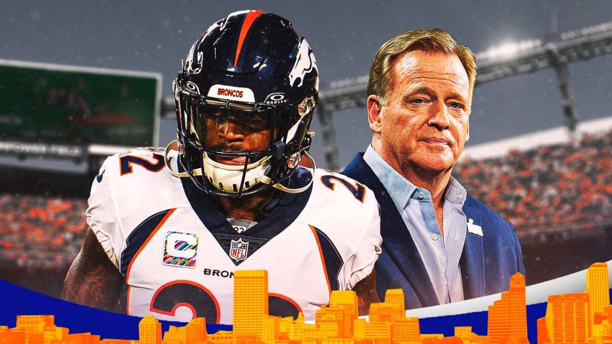 Kareem Jackson and Roger Goodell