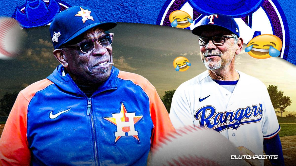 Dusty Baker, Bruce Bochy, Astros, Rangers