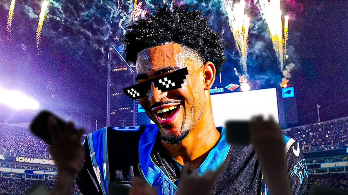 Panthers Bryce Young hyped up after first NFL win