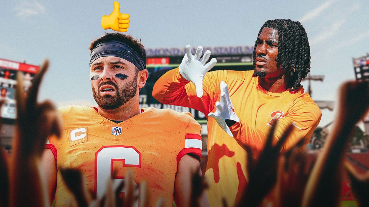 Buccaneers' Baker Mayfield praises Rachaad White