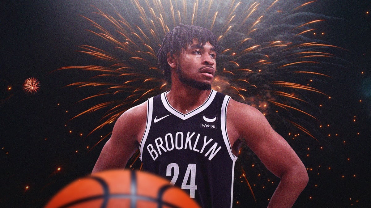 Cam Thomas, the Nets star looking to earn coach Jacque Vaughn's trust this season.