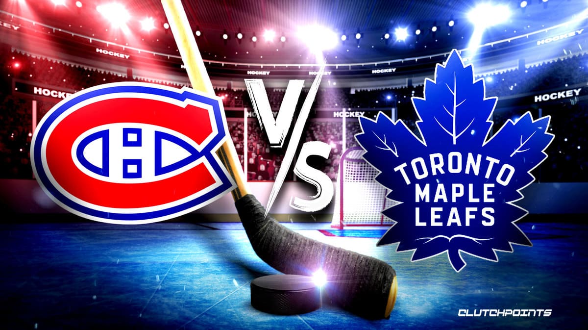 Canadiens Maple Leafs prediction, odds, pick, how to watch