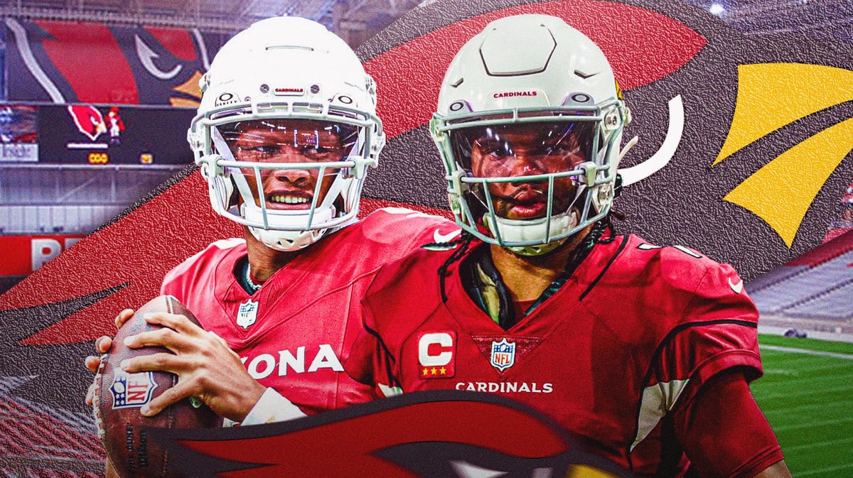 Cardinals Kyler Murray and Joshua Dobbs together