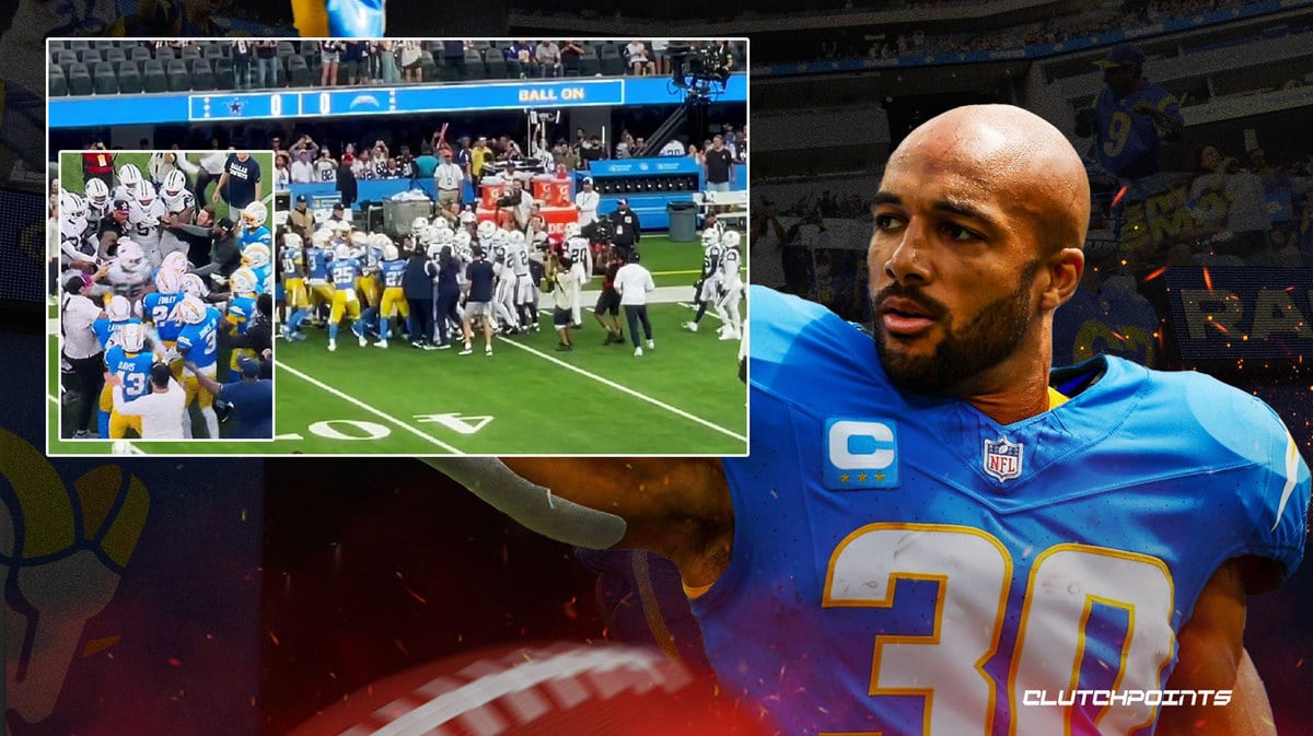 Chargers, Cowboys, Austin Ekeler, Chargers Cowboys fight, Austin Ekeler Chargers