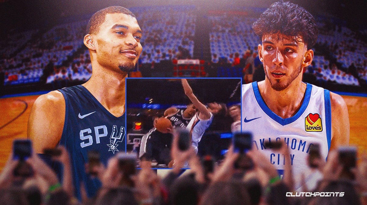 Chet Holmgren, Thunder, Spurs, Victor Wembanyama, rivalry