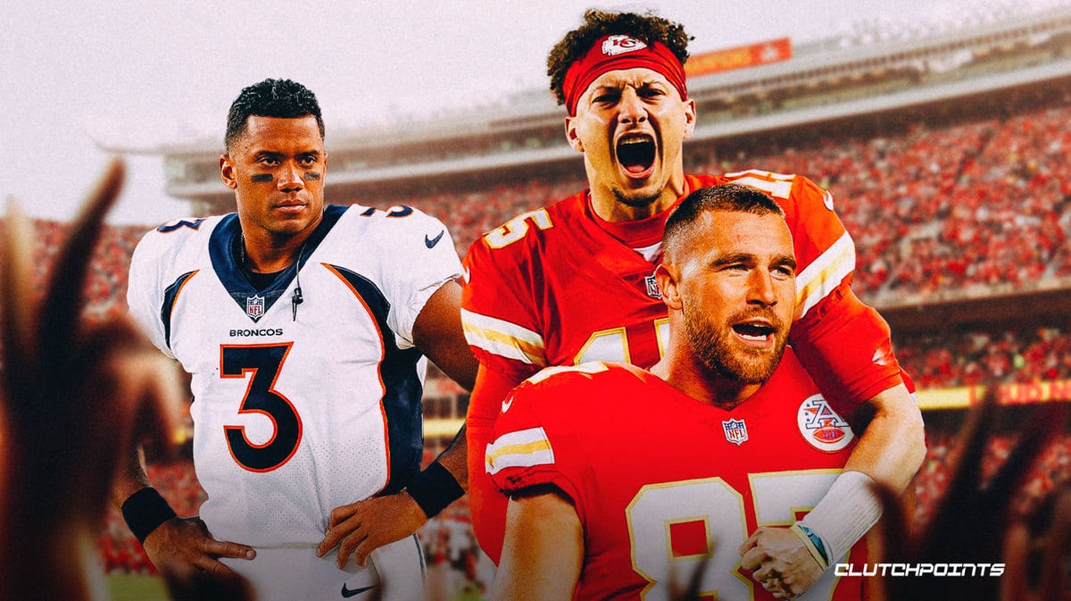 Russell Wilson, Patrick Mahomes, Travis Kelce, Chiefs