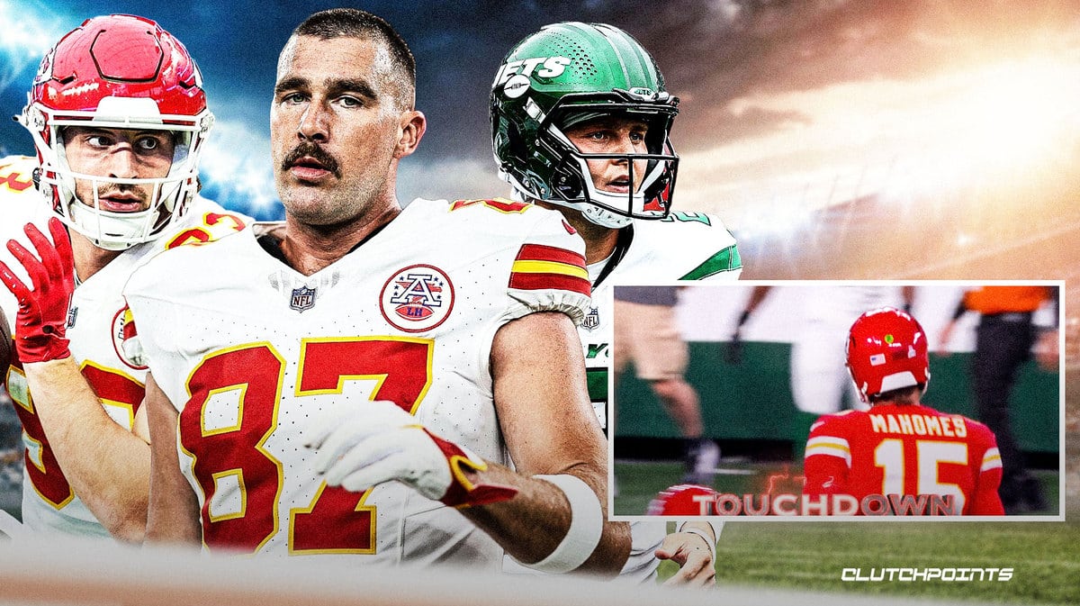 Chiefs' Noah Gray steals thunder from Travis Kelce after TD vs. Jets