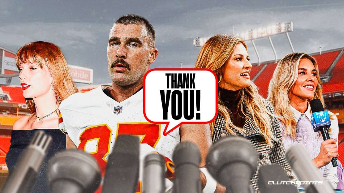 Travis Kelce Taylor Swift, Chiefs, Erin Andrews, Charissa Thompson