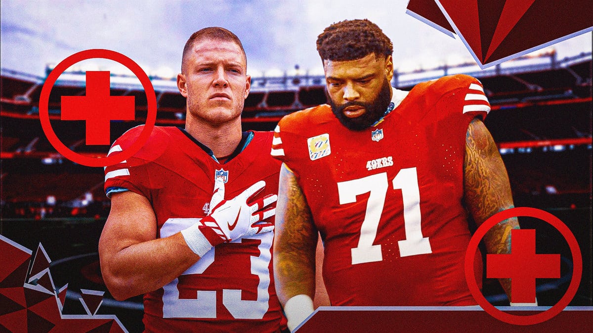 49ers: Christian McCaffrey, Trent Williams' Official Injury Statuses ...