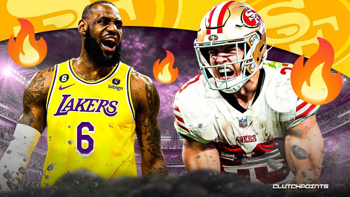 Jerry Rice, LeBron James, Christian McCaffrey, 49ers, Cardinals