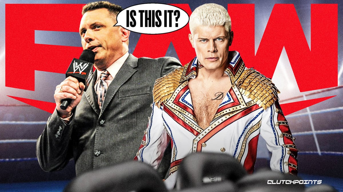 Cody Rhodes, Michael Cole, Jey Uso, Kevin Owens, Sami Zayn, Cody Rhodes