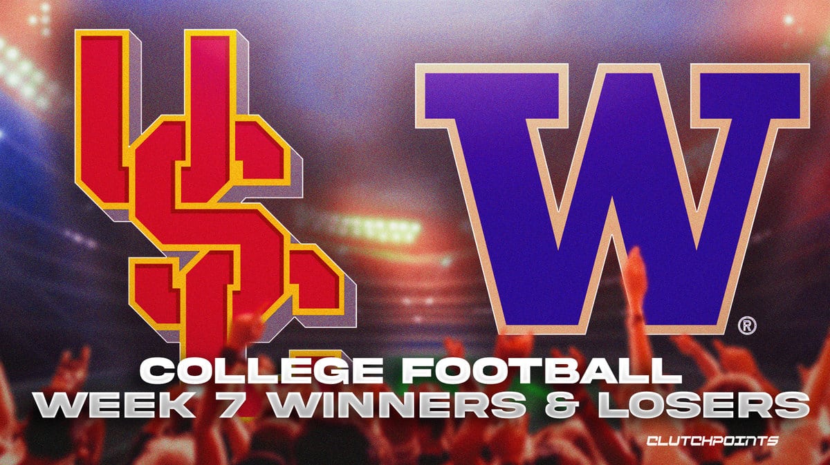 College football Week 7, Washington football, USC football, Miami football, Notre Dame football, Colorado football, Tennessee football